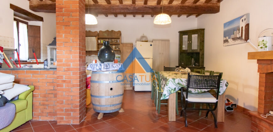 PORZIONE DI CASALE IN PIETRA CON GIARDINO – Rif. 1cor
