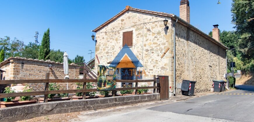 PORZIONE DI CASALE IN PIETRA CON GIARDINO – Rif. 1cor