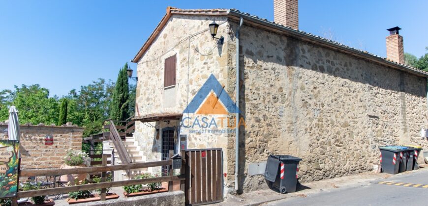 PORZIONE DI CASALE IN PIETRA CON GIARDINO – Rif. 1cor